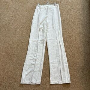 Etophe Studios Split Leg Pants White Size L